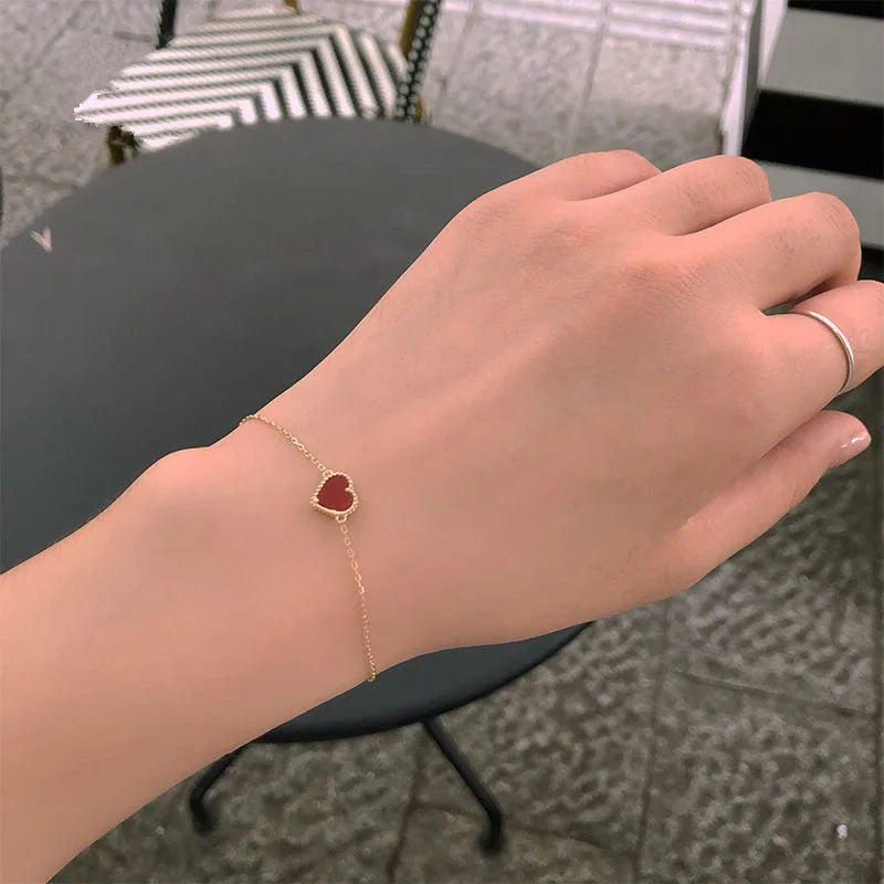 Braccialetto “Battito Rosso”