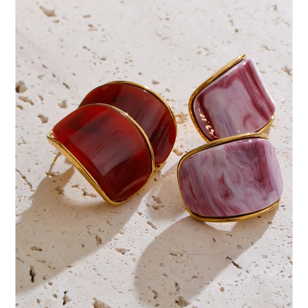 Orecchini “Color Frame” – Rettangolari Eleganti