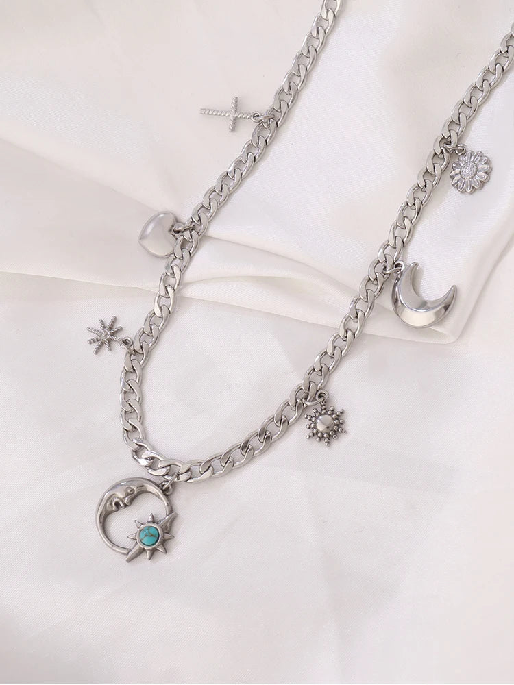 Collana “Sole & Luna”
