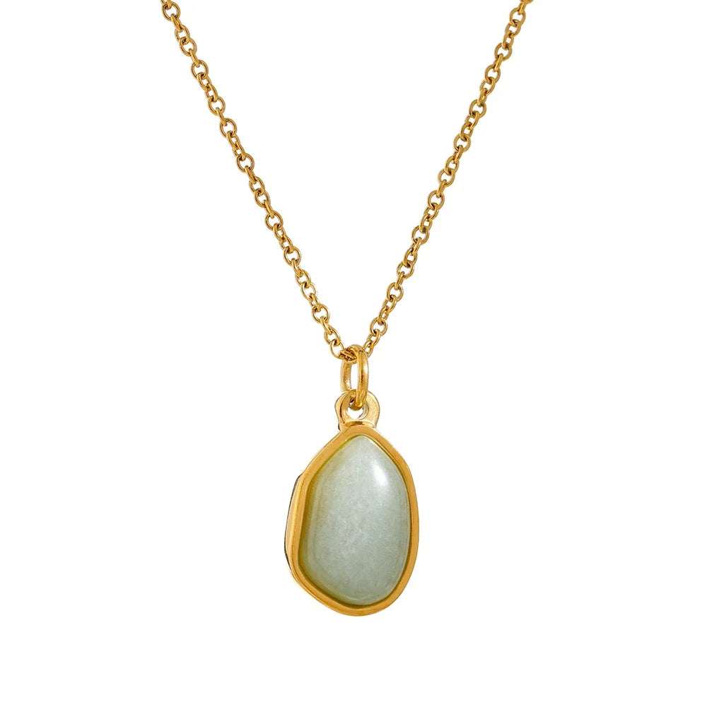 Collana “Eclipse Stone” – Goccia Elegante