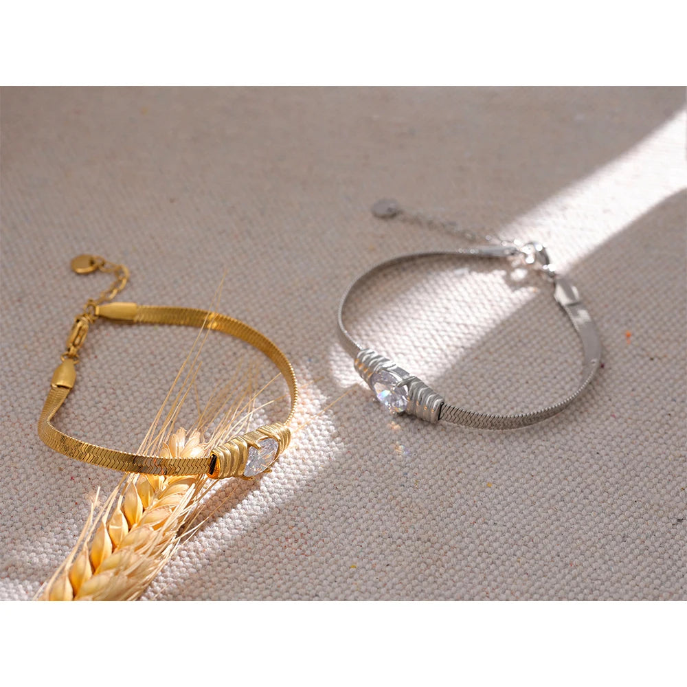 Bracciale Serpente di Luce – Eleganza Riflessa