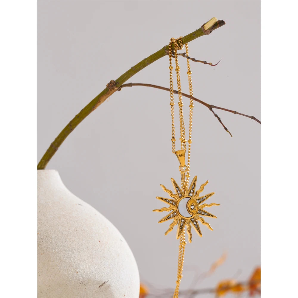 Collana Sole & Luna – Luce Infinita