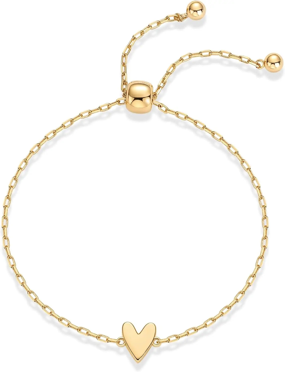 Set Bracciali Cuore Abbinati Regolabili