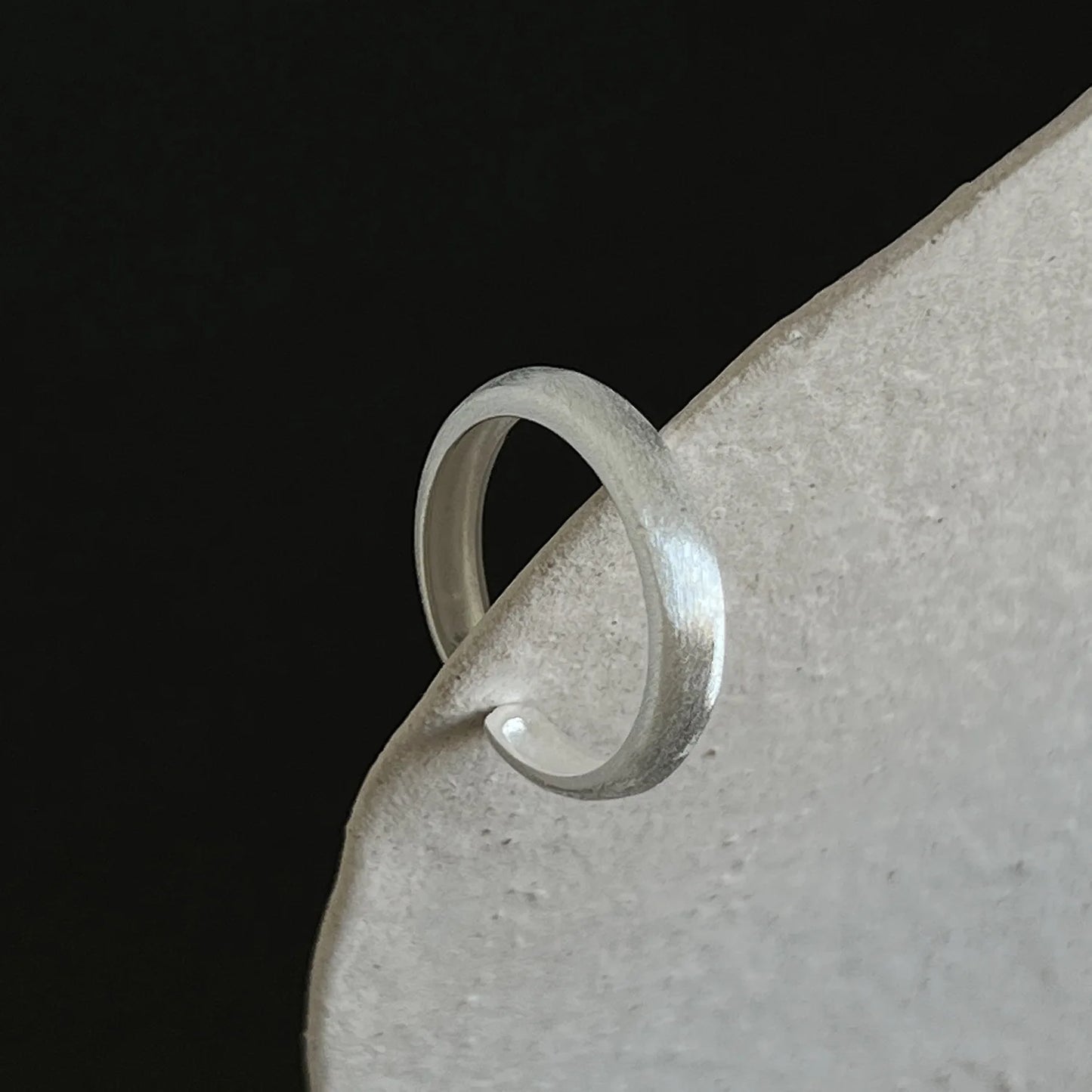 Onda Celeste – Anello regolabile in argento 925
