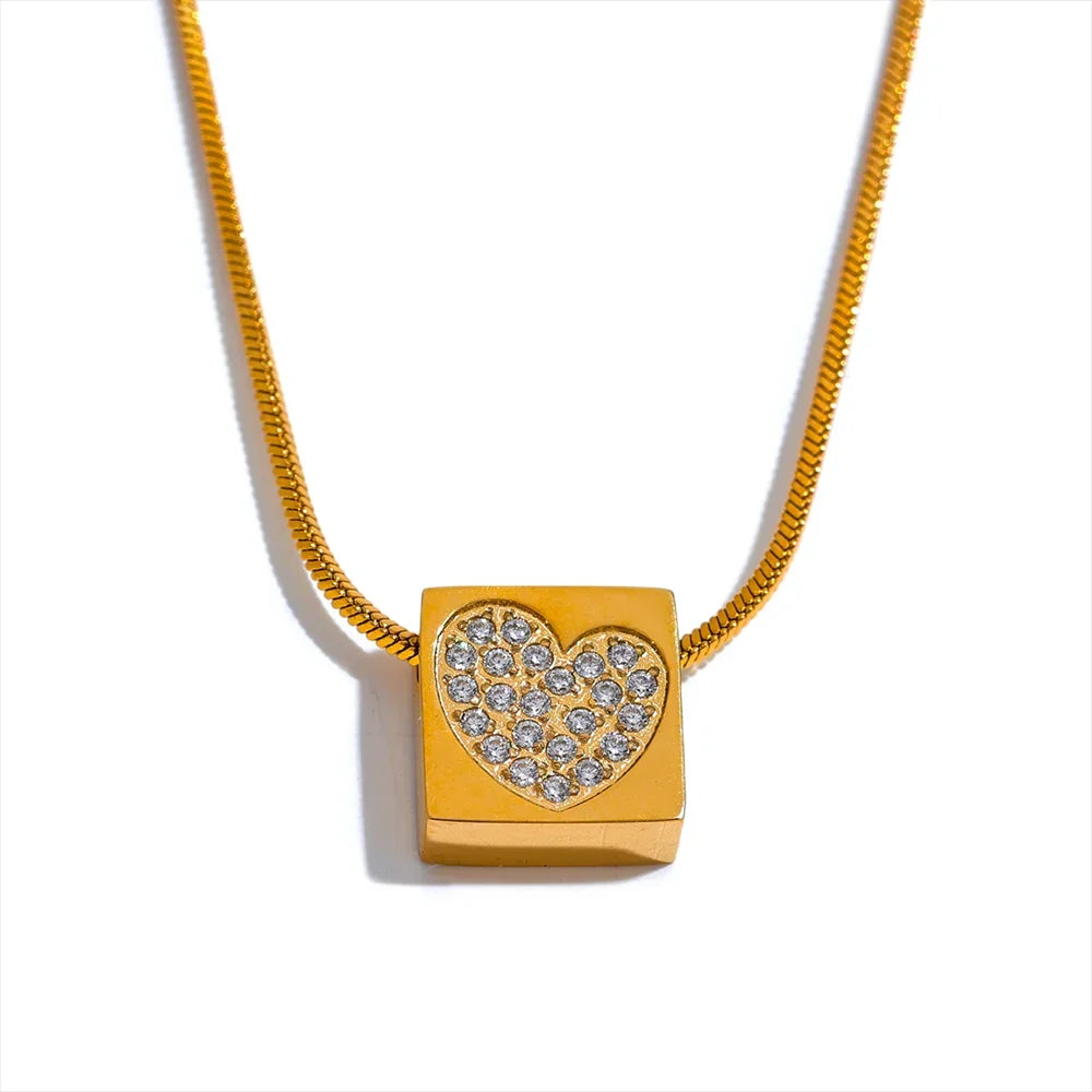 Collana Cuore Luminoso – Amore Infinito
