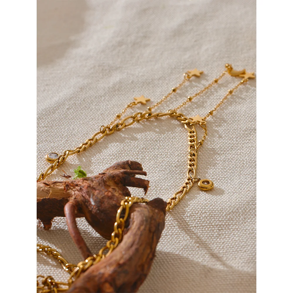 Collana Luna e Stelle – Brilla nell’Universo