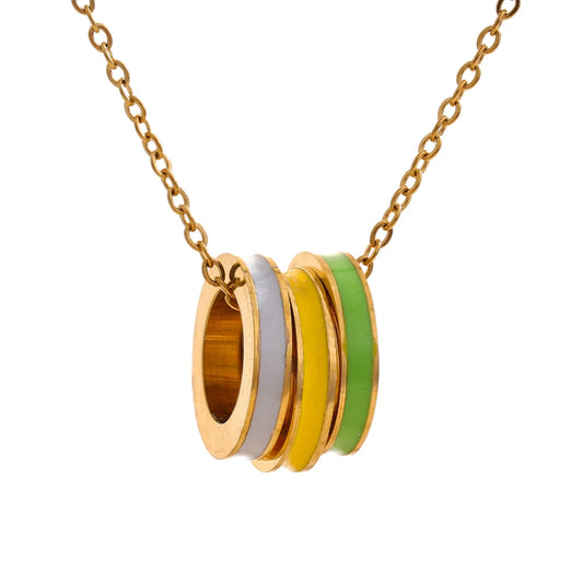 Collana Triple Ring – Colori e Stile