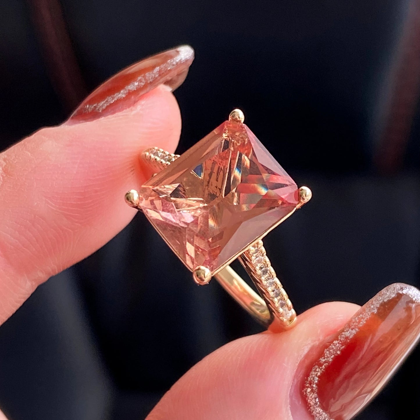 Anello “MoonShift” – Gemma Cangiante