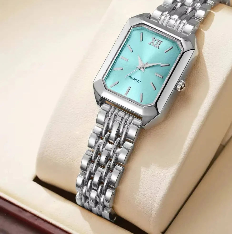 Orologio “Luna Elegance” – Rettangolare Chic