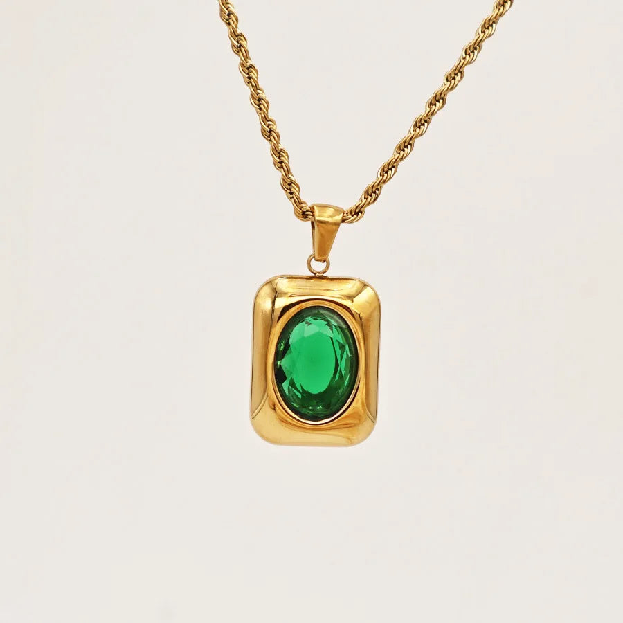 Collana Gemme Gemelle Oro