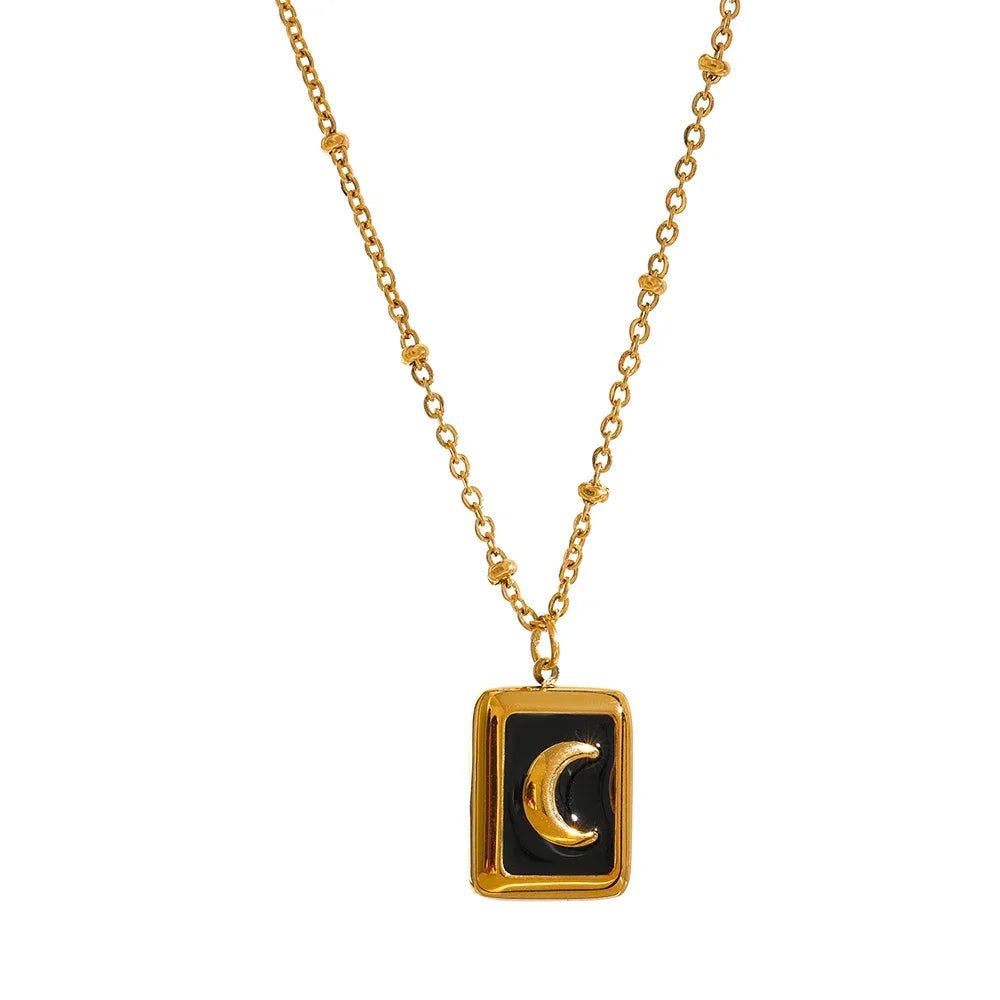 Collana Luna Nera – Eleganza Mistica