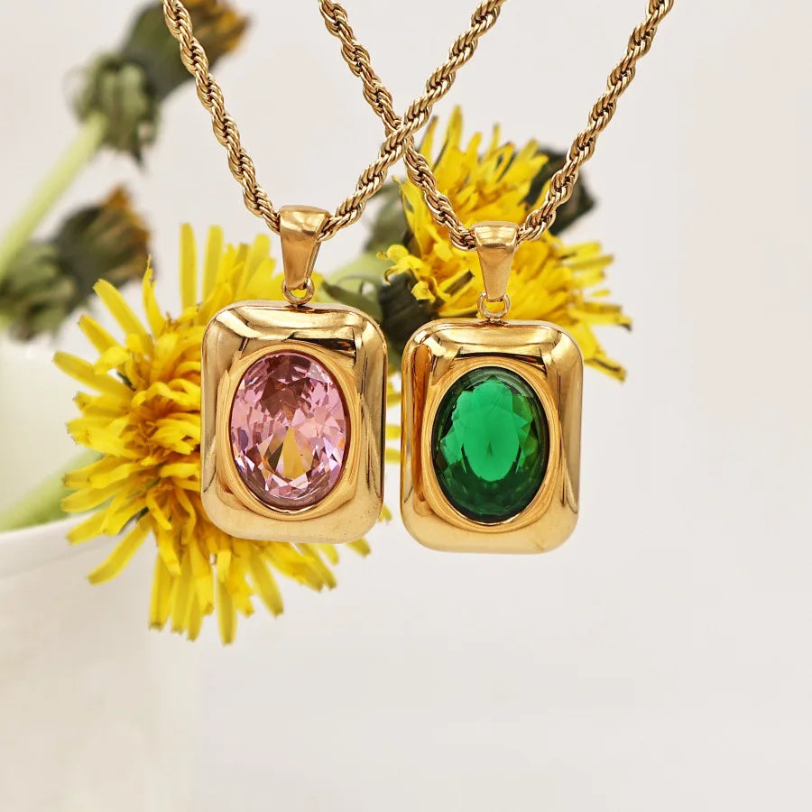 Collana Gemme Gemelle Oro