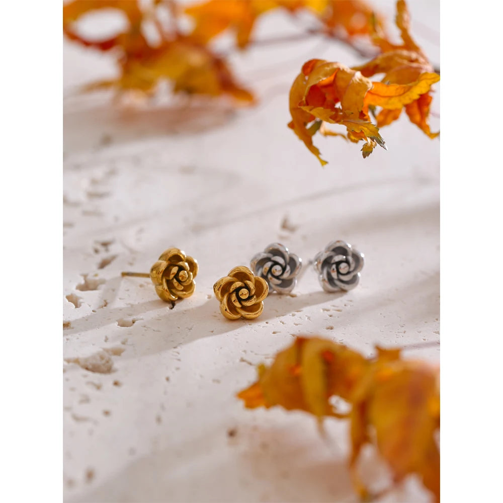 Incanto di Rosa – Collana, Bracciale e Orecchini Coordinati