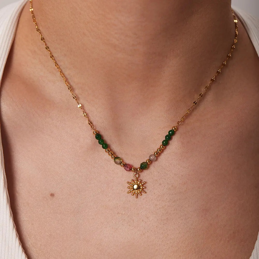 Soffio d’Estate – Collana con Pietre Naturali