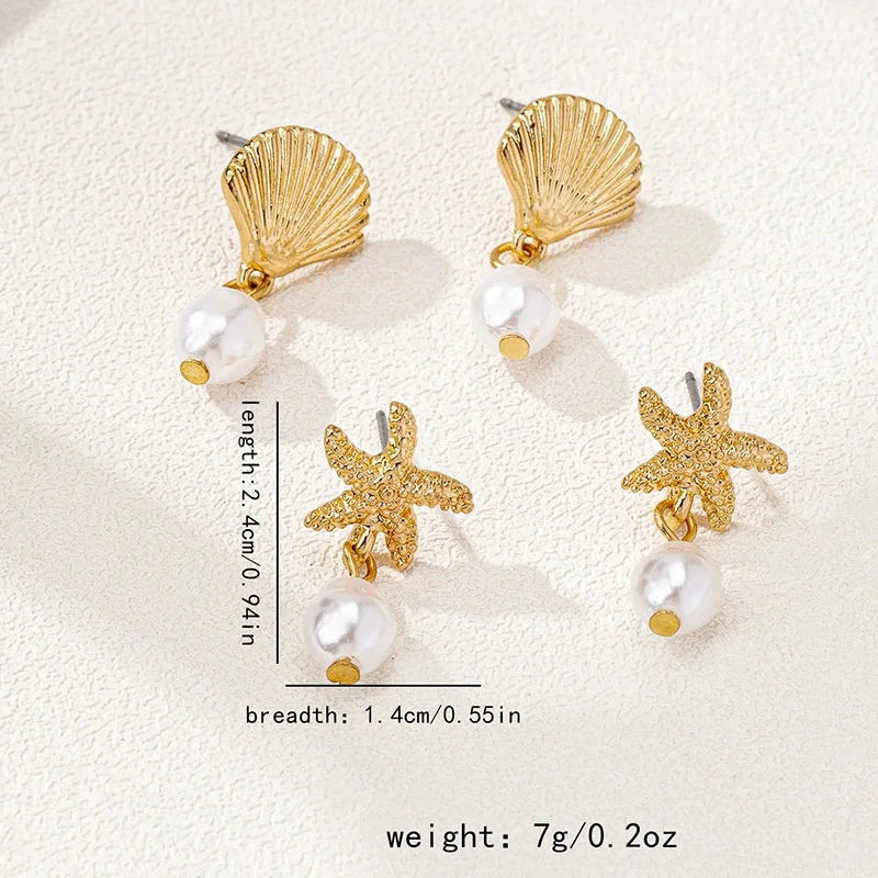 Collezzione Orecchini Stella Marina – Eleganza d’Estate
