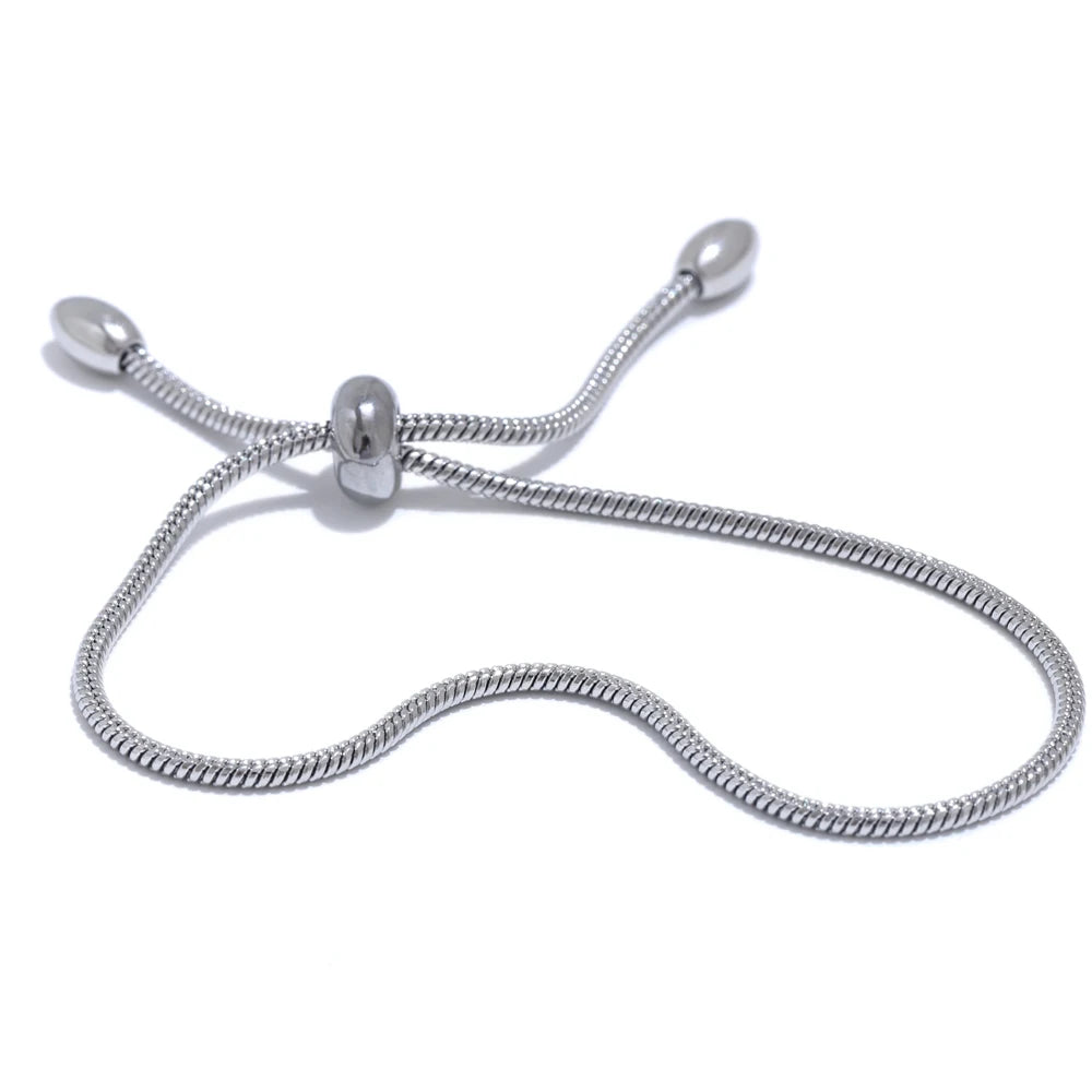 Bracciale Catena Regolabile – Eleganza Quotidiana Impermeabile