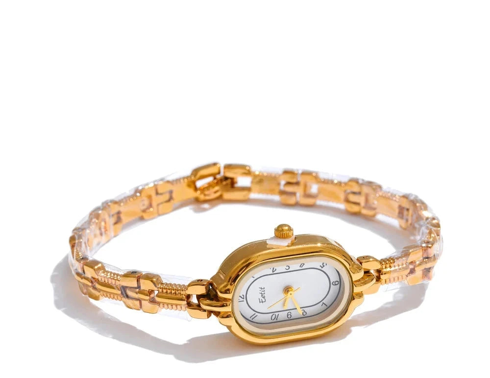 Orologio “Golden Grace” – Eleganza Delicata al Polso