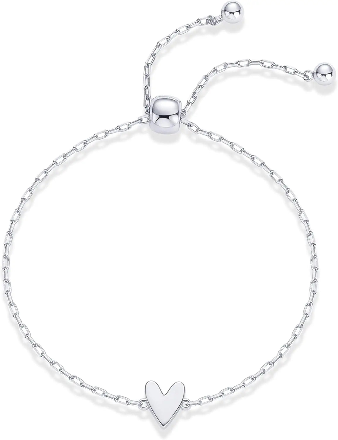 Set Bracciali Cuore Abbinati Regolabili