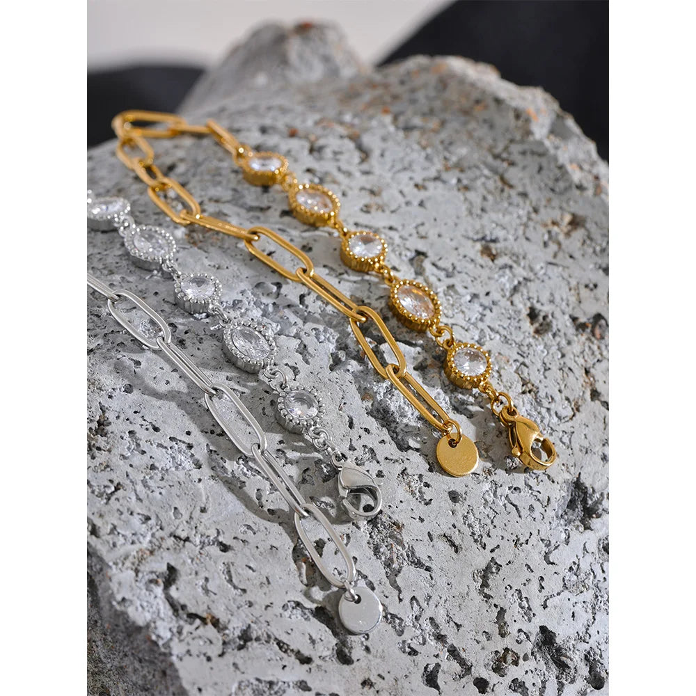 Bracciale Crystal Link – Luminosità Quotidiana