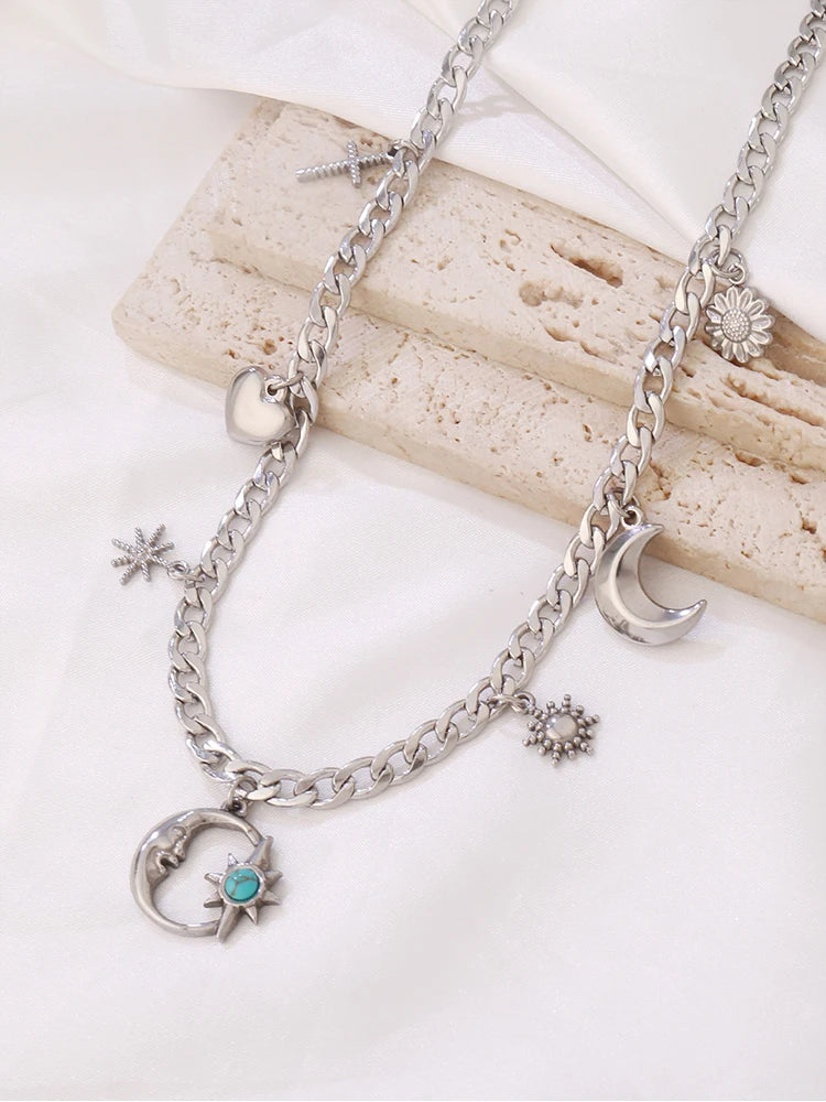Collana “Sole & Luna”