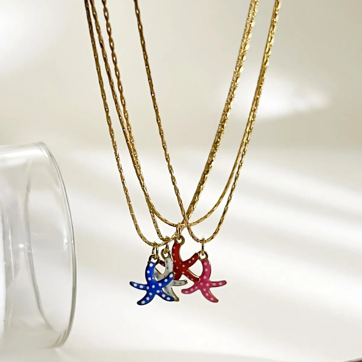 Collana Stella Marina Colorata