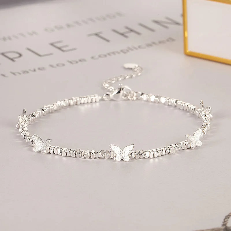 Collezione "Ali di Luce" – Bracciale Farfalla d’Argento