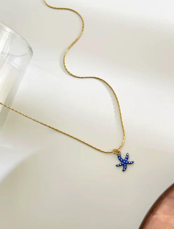 Collana Stella Marina Colorata