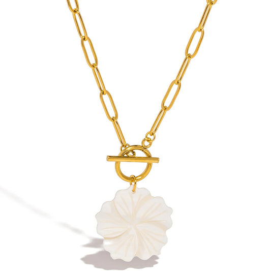 Collana “Eco del Mare” – Ciondolo Conchiglia