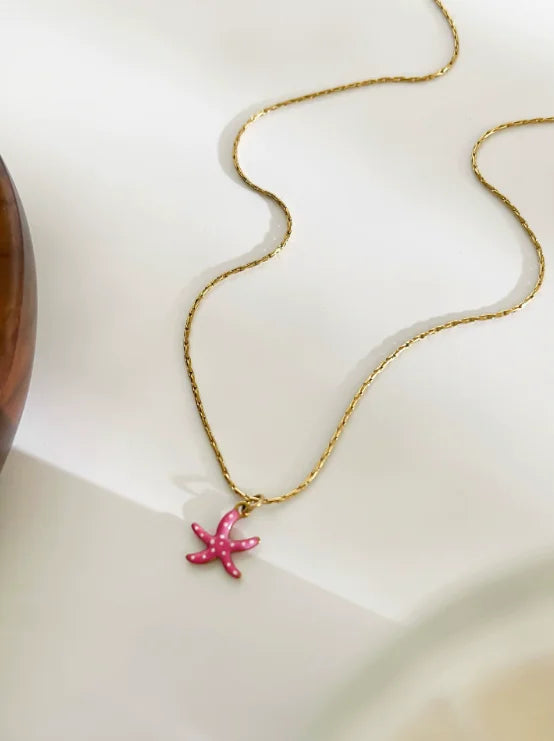Collana Stella Marina Colorata
