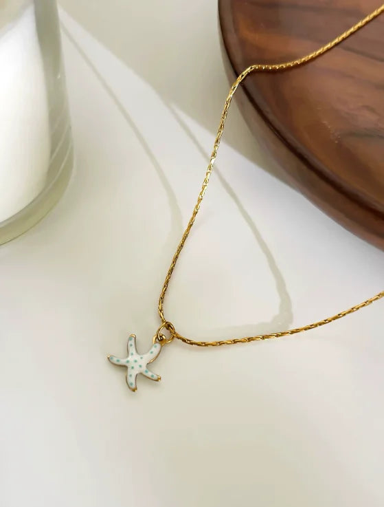 Collana Stella Marina Colorata