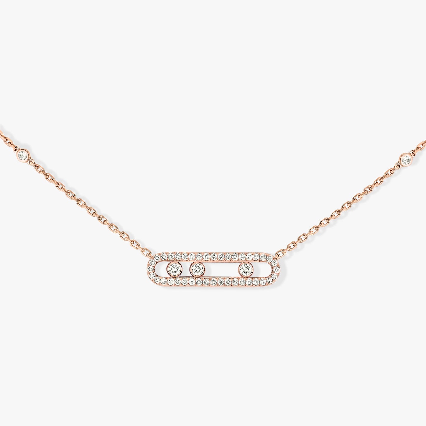 Collana in argento dal design traforato – Eleganza moderna e raffinata