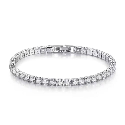 “Luce in Gioco – Bracciale Tennis d’Argento”