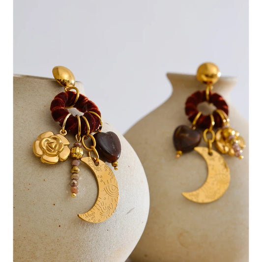 Orecchini Goccia Lunare