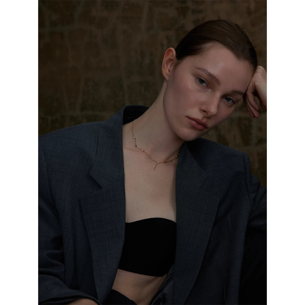 Collana Crystal Line – Luce e Raffinatezza