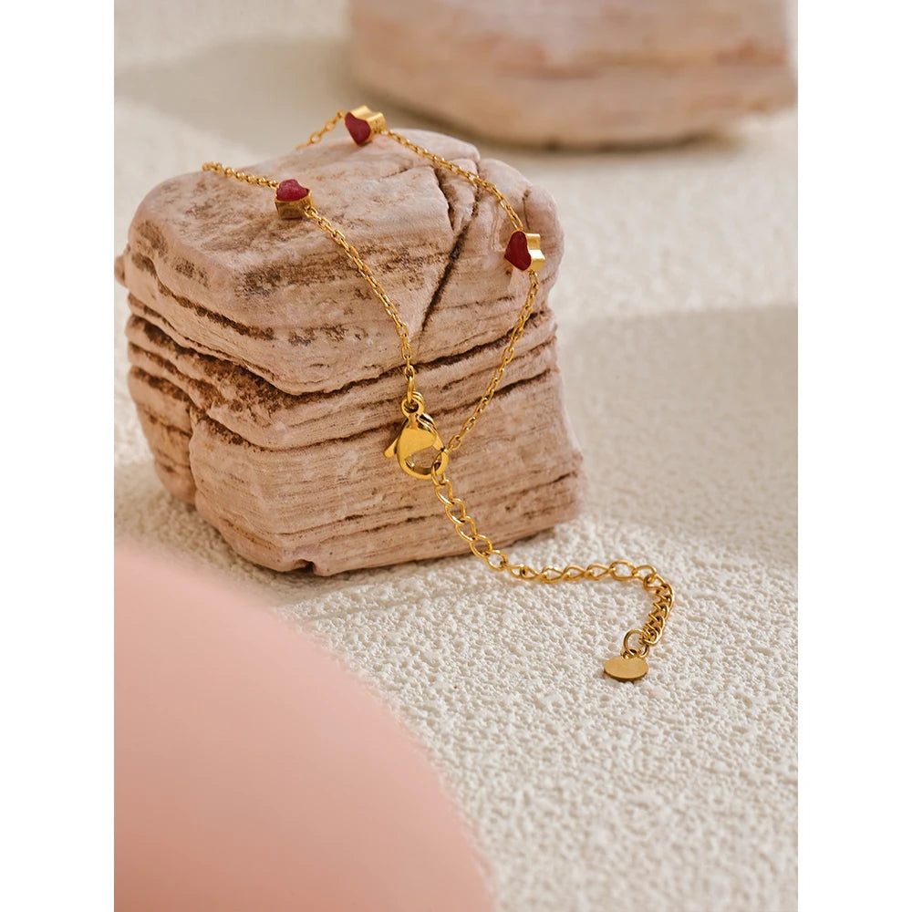 Bracciale Mini Hearts – Amore Dorato