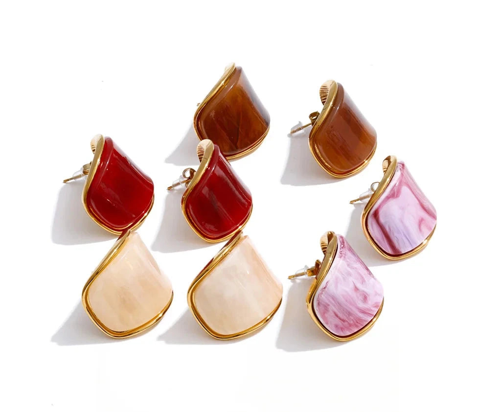 Orecchini “Color Frame” – Rettangolari Eleganti