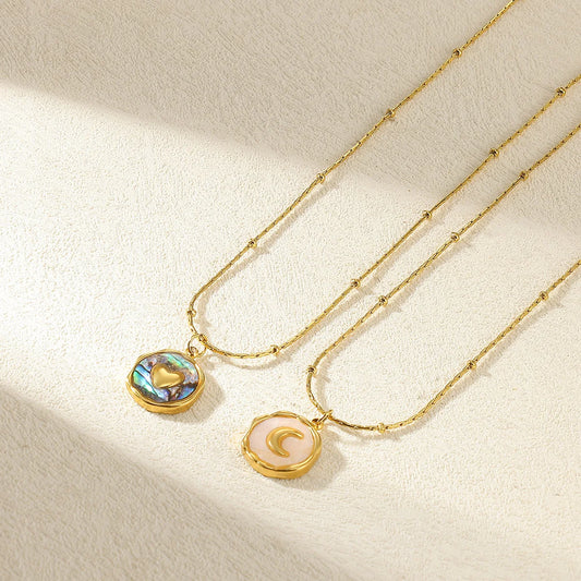 Collana “Cuore & Luna”