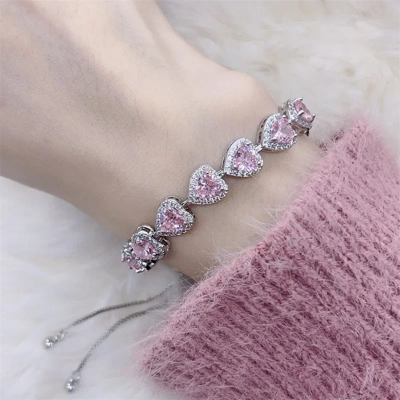 Bianchi e Rosa – Braccialetti del Cuore