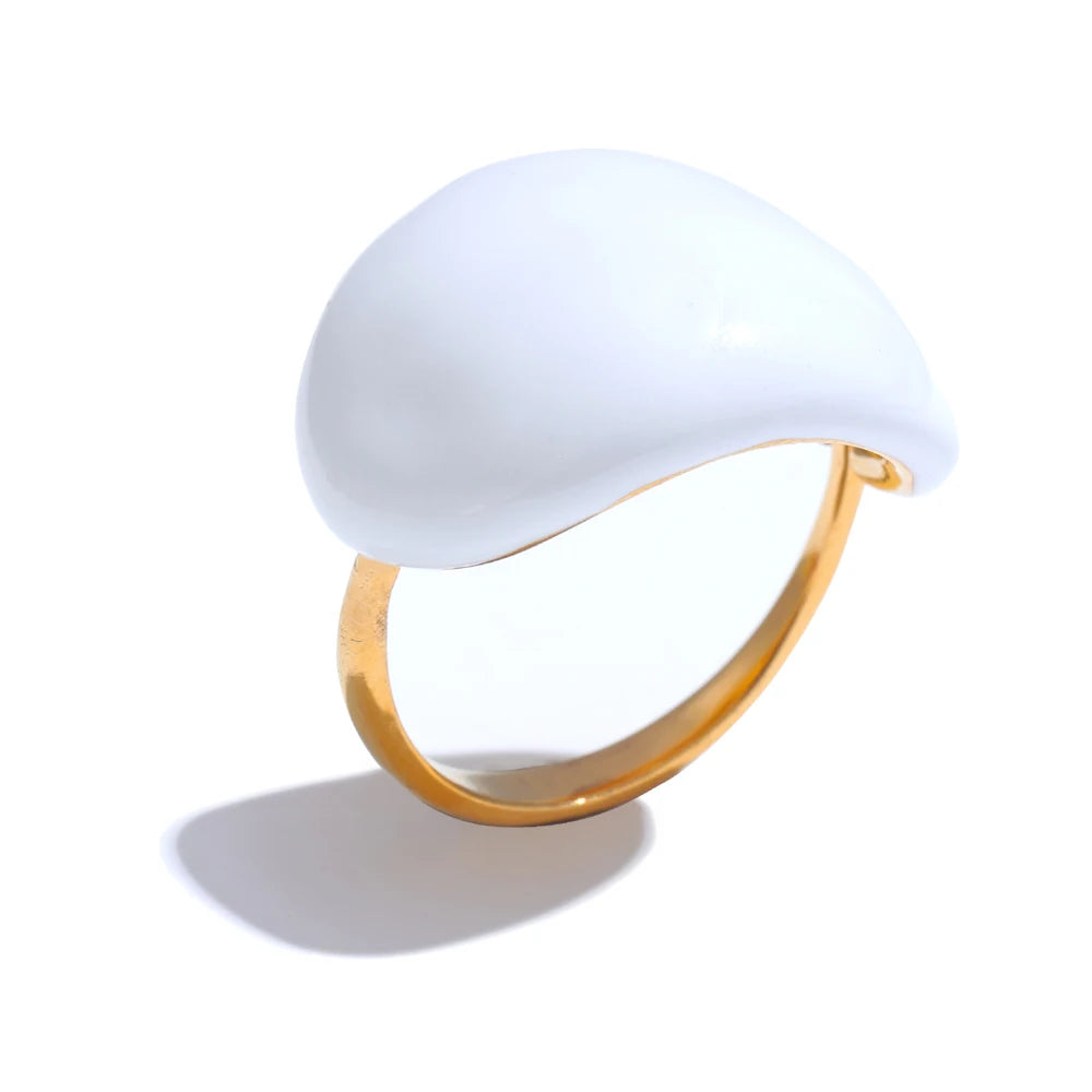 Anello Candy Joy – Gioiello Regolabile Multicolore in Acciaio Inossidabile