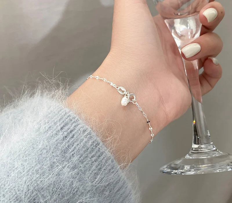 Luce Preziosa – Bracciale in argento 925 con perla