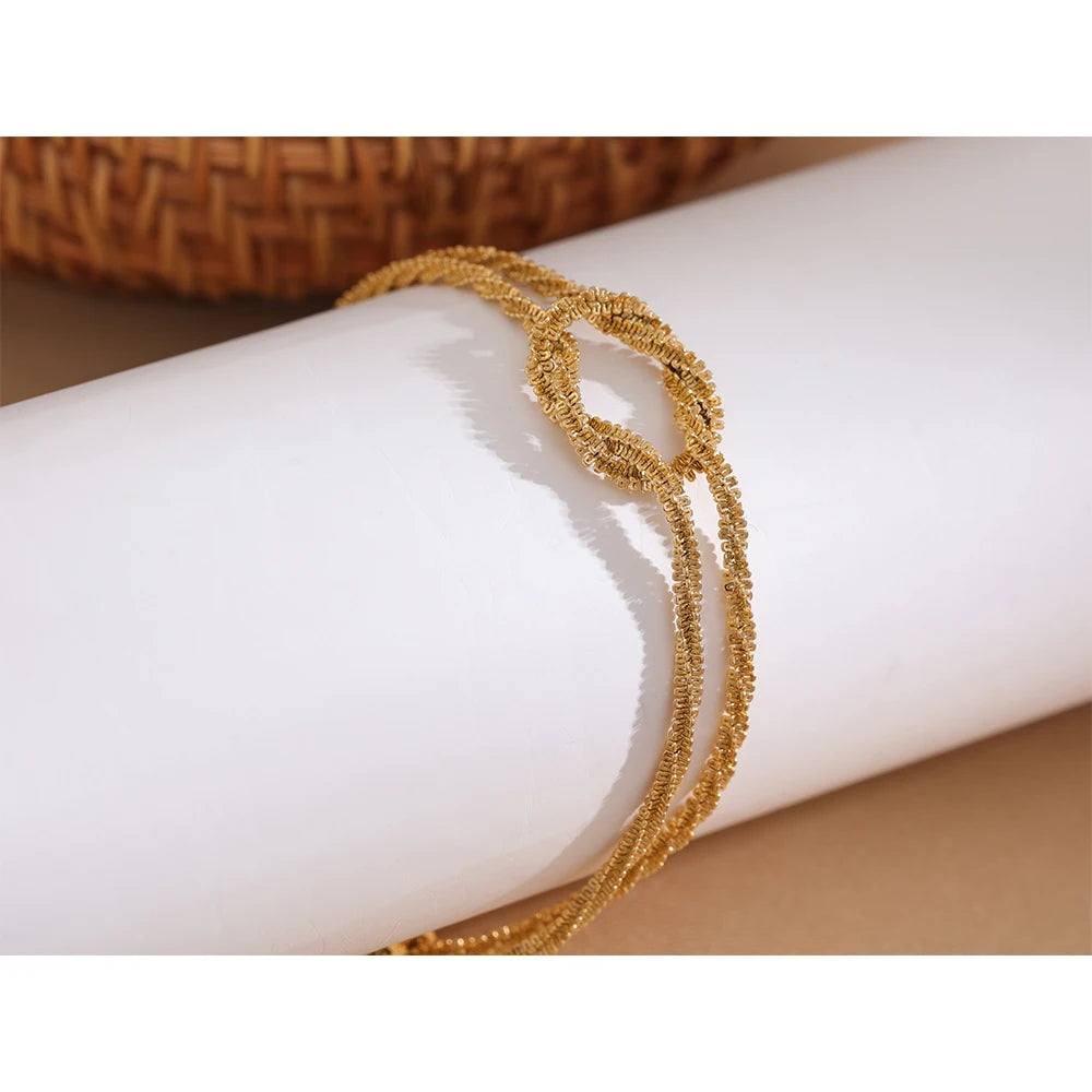 Bracciale Nodo Dorato – Legame e Armonia