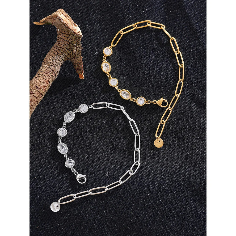 Bracciale Crystal Link – Luminosità Quotidiana