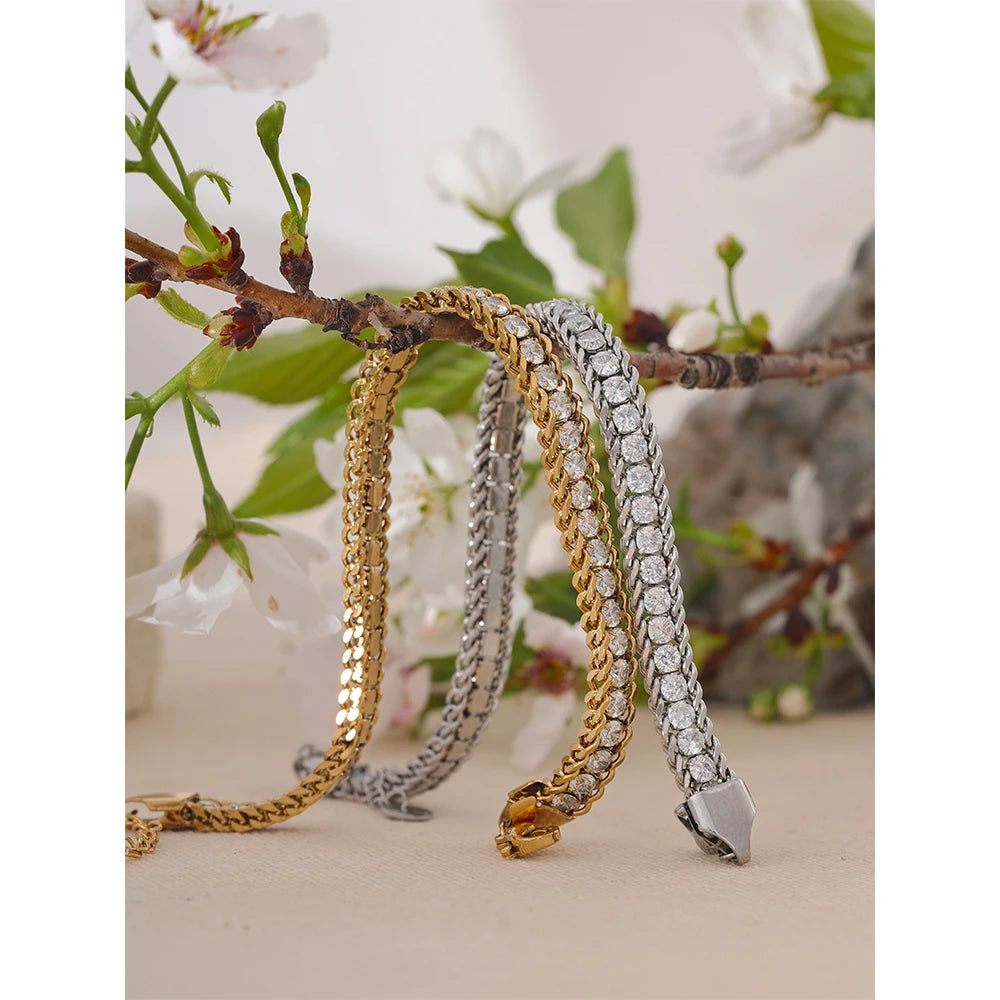 Bracciale Shine Chain – Luminosità Perfetta