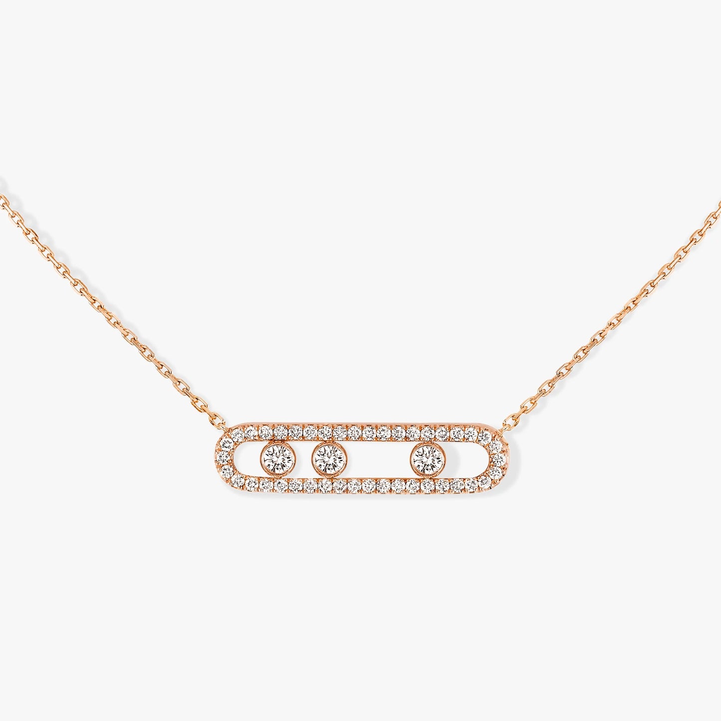Collana in argento dal design traforato – Eleganza moderna e raffinata