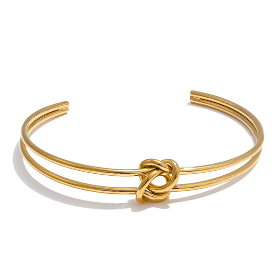 Bracciale Nodo d’Eleganza – Minimal Chic Impermeabile