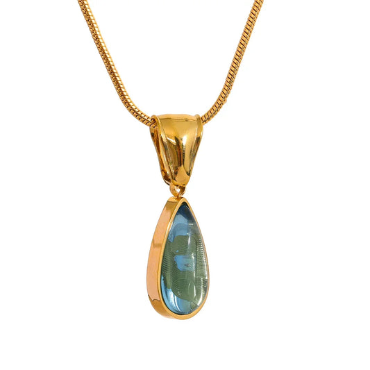 Collana Goccia di Luce – Eleganza Cristallina