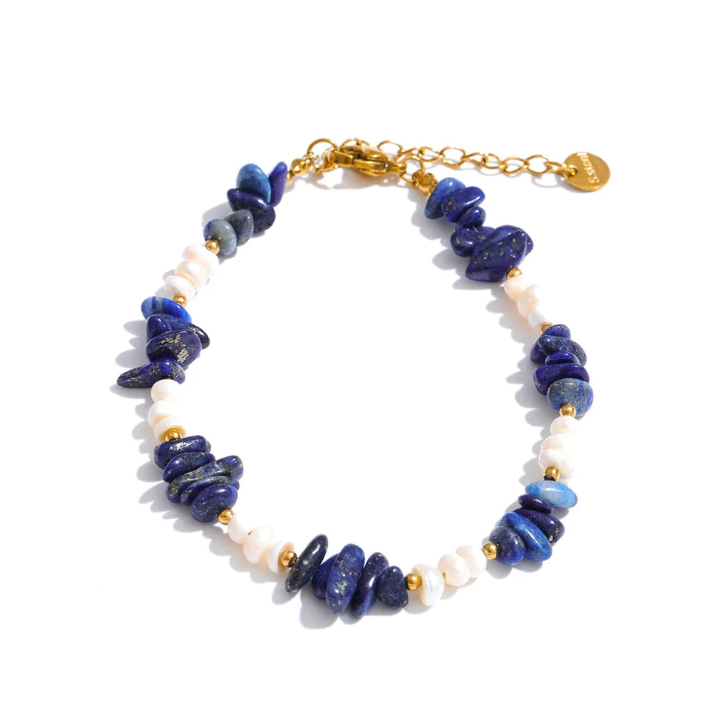 Bracciale Perle e Pietre Naturali