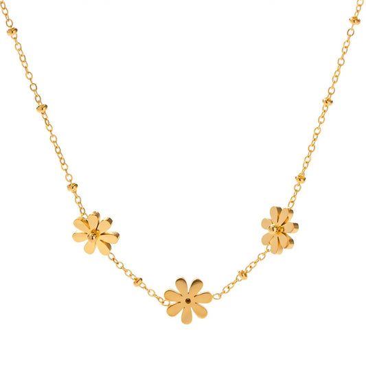 Collana Fiori di Luce – Eleganza Dorata