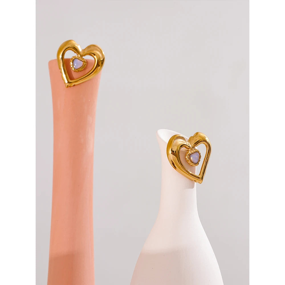 Orecchini Cuore Intenso – Romantici e Moderni