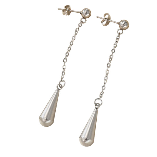 Orecchini “Catena di Gocce” – Eleganza Infinita
